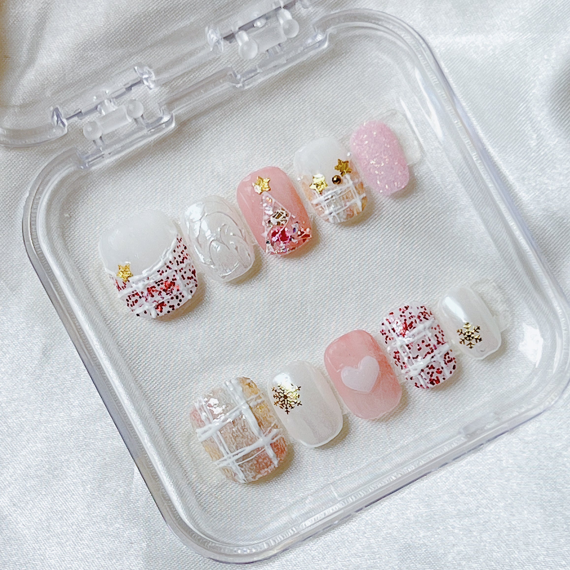 穿戴甲 糖果聖誕 C23 MANDYHERE