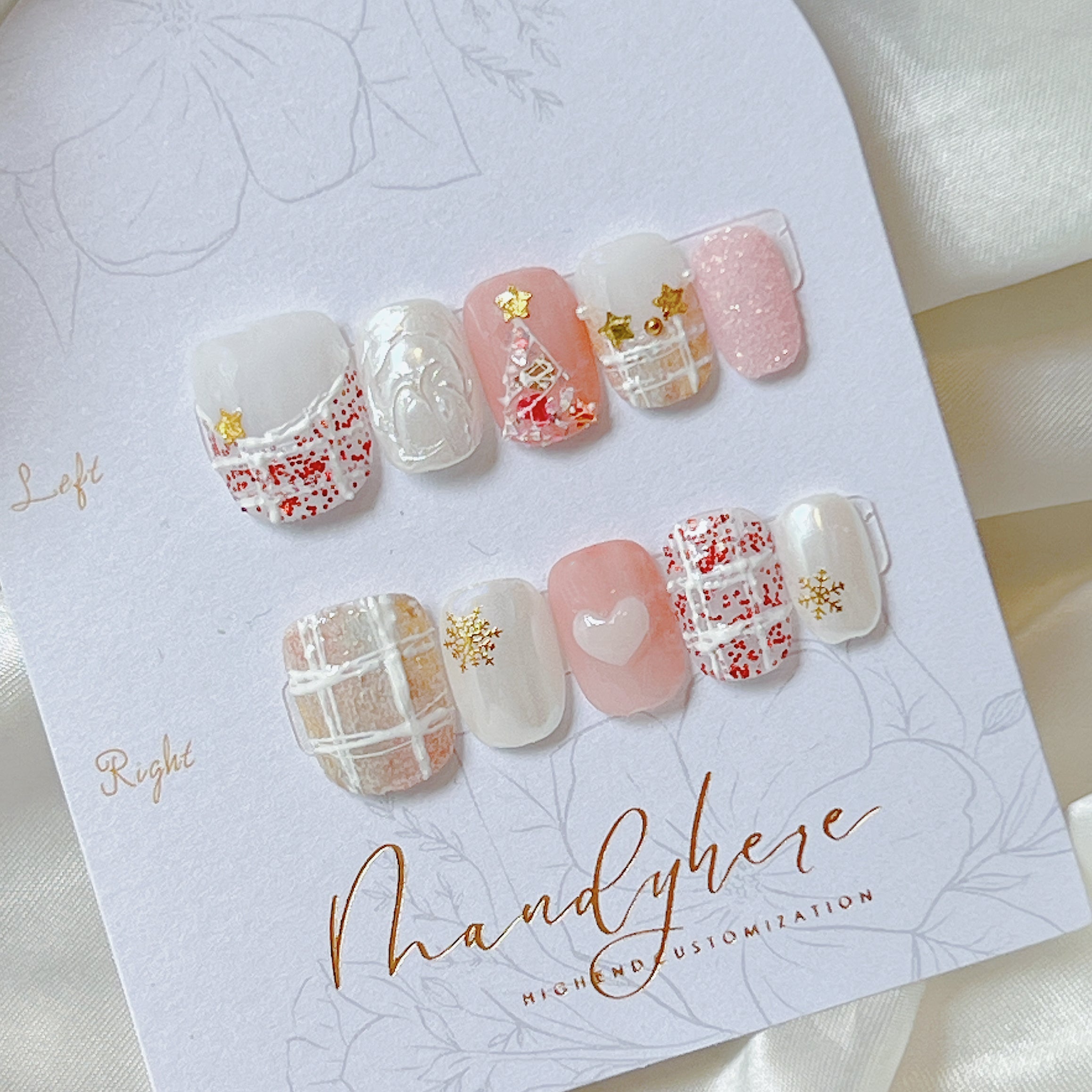 穿戴甲 糖果聖誕 C23 MANDYHERE