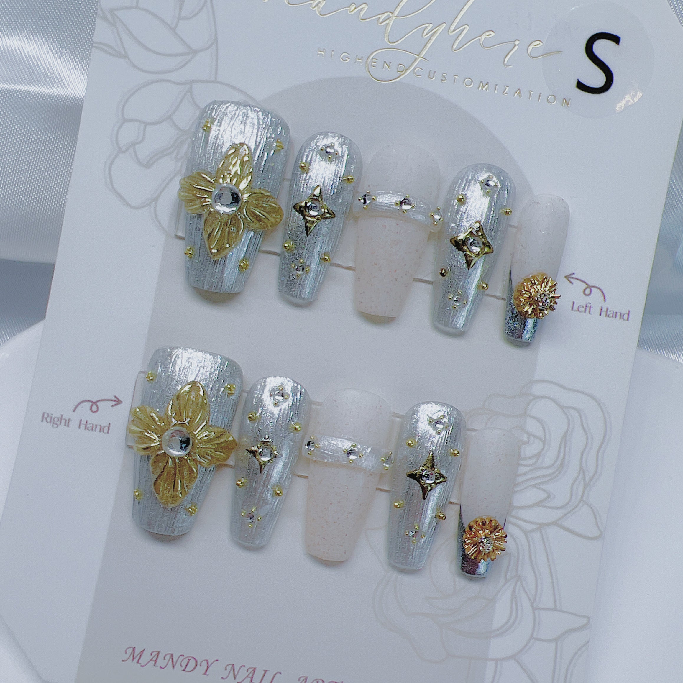 穿戴甲 B04 布契拉提飾品工藝風 Baroque