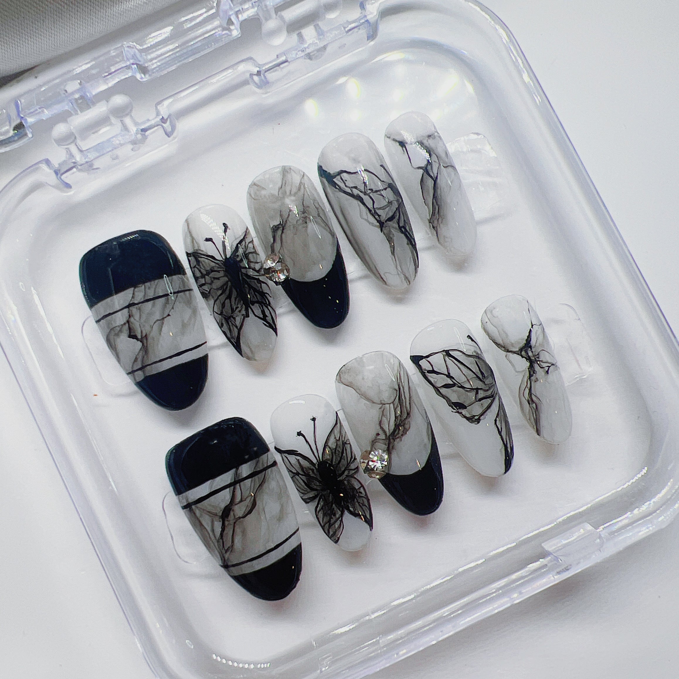 暗黑水彩蝴蝶 T01 Gothic