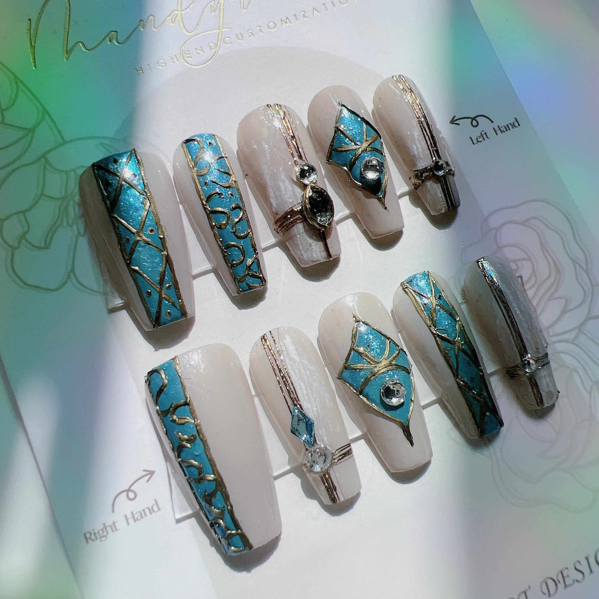 琺瑯花磚 B03 Baroque