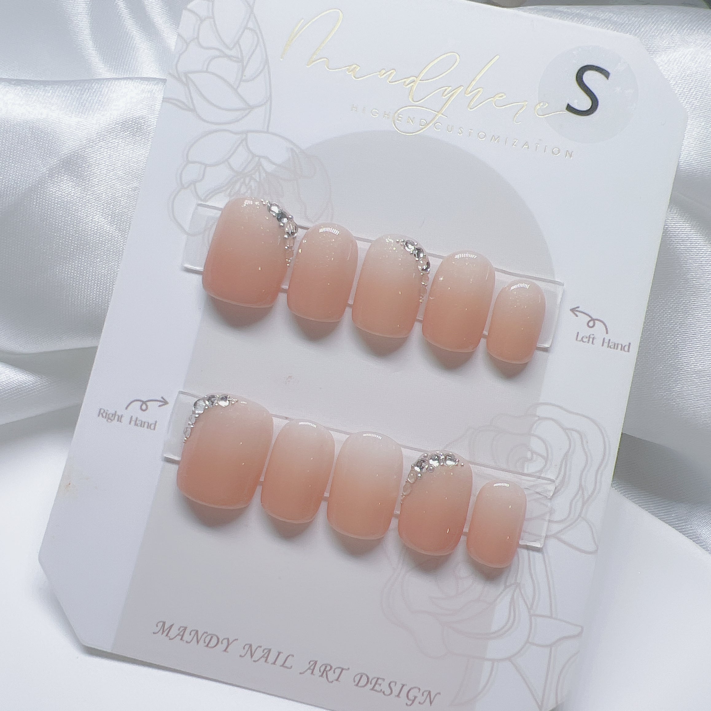 穿戴甲 閃鑽漸變 O13 SALE