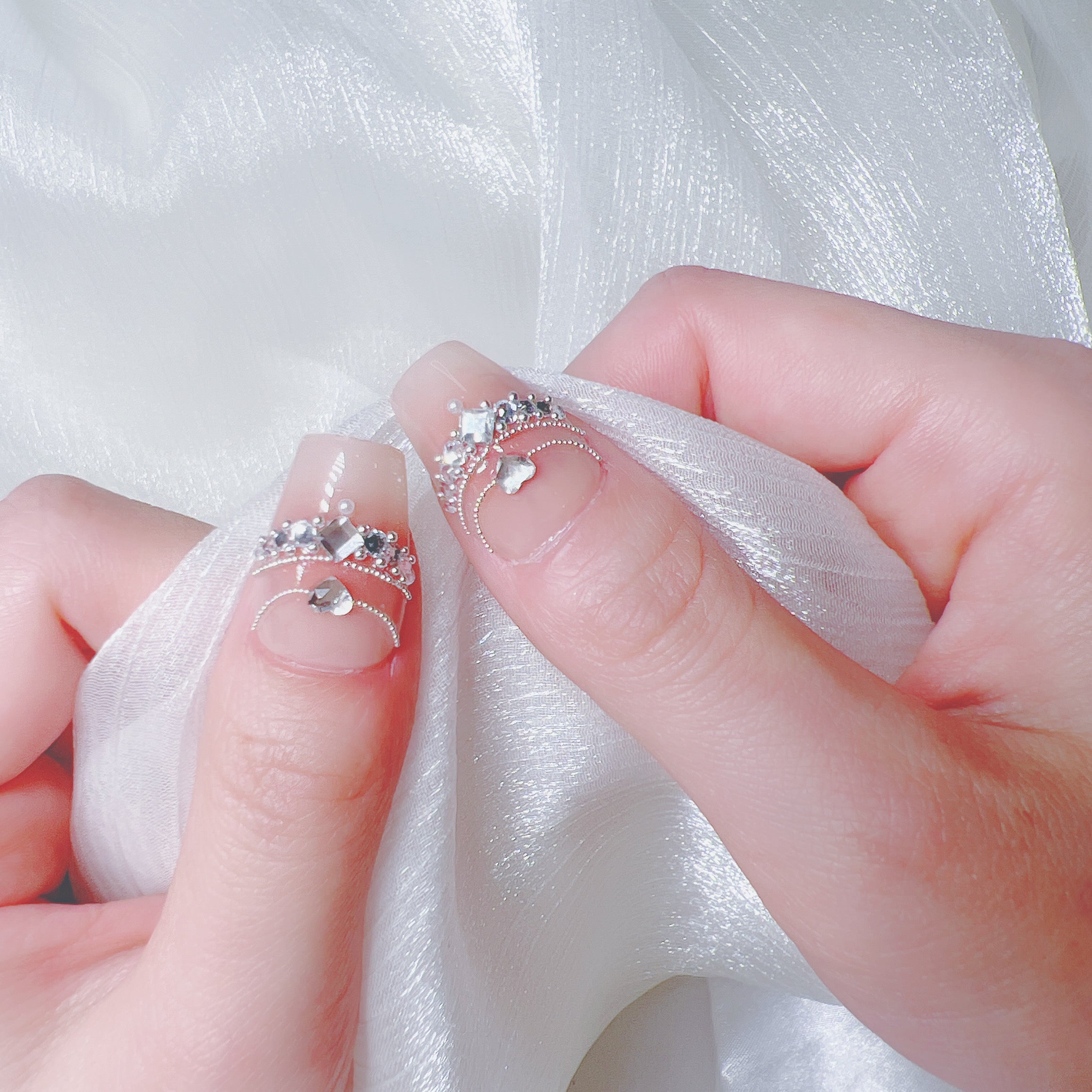 穿戴甲 閃鑽頸鏈 S14 Swarovski