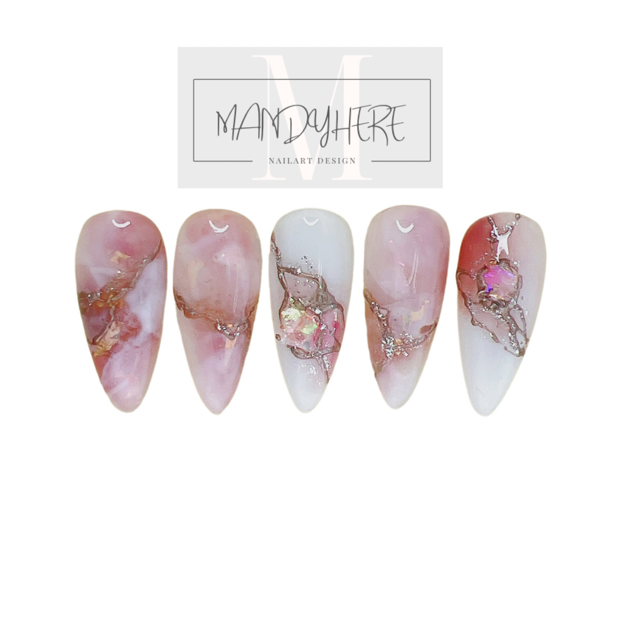 裂紋草莓石 M05 Marble